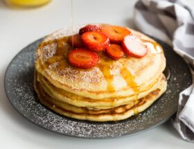 ricetta pancake fit line alla fragola proshape