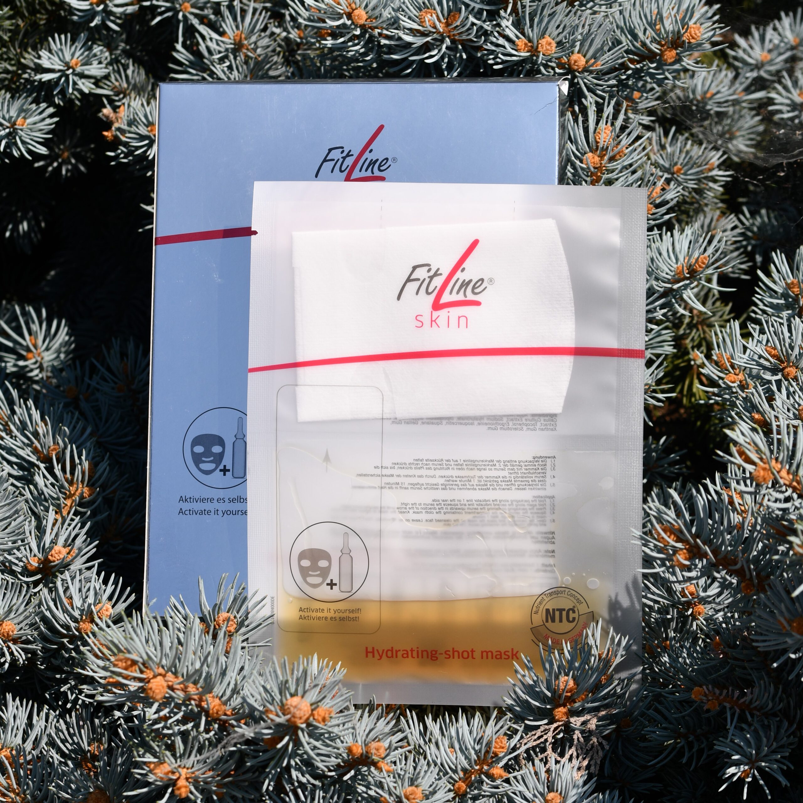 shot mask fitline maschera viso acido ialuronico